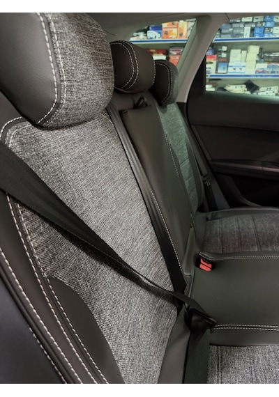 Seat Ateca Uyumlu Araca Özel Oto Koltuk Kılıfı 158602 Siyah