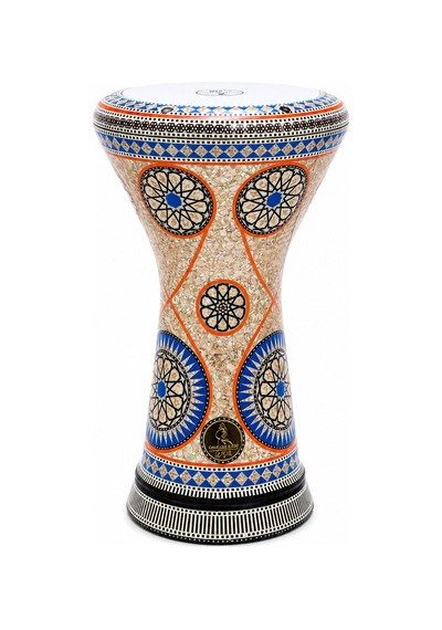 Yankı Gef-sd01 Gef Elfan Profesyonel Darbuka Sedef İşlemeli Mısır Modeli Solo Sahne Darbukası - 9070339704215