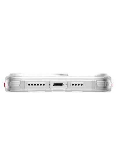 Apple Uyumlu iPhone 15 Pro Max Kılıf Skinarma Magsafe Şarj Özellik Yazı Desenli Airbag Orion Kapak Şeffaf