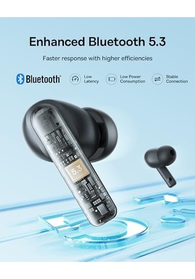 Bowie E17 True Kablosuz Bluetooth Kulaklık, Siyah