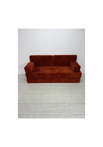 Premium Fitilli Kadife Kumaş, Konforlu Yer Kanepesi ,modüler Koltuk Takımı - Kiremit Turuncu Premium Fitilli Kadife Kumaş, Konforlu Yer Kanepesi ,modüler Koltuk Takımı - Kiremit Turuncu