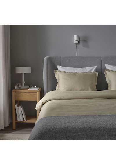 Ikea Lakevanderot Tek Kişilik Nevresim Takımı 150 X 200 Cm Bej