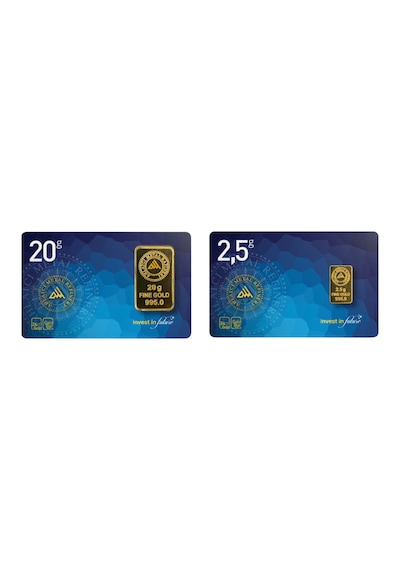 Ahlatcı Kuyumculuk 24 Ayar-22.5 Gram Külçe Altın