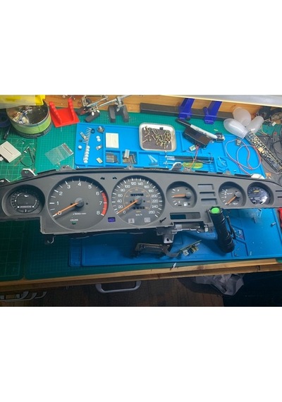 Supra Mk3 Gösterge Paneli İçin Aem X-series Boost Göstergesi Adaptörü