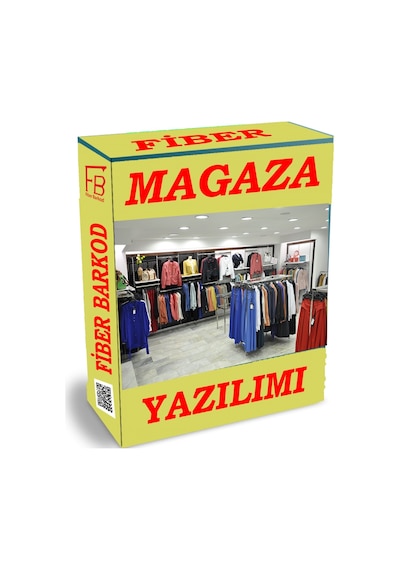 Fiber Barkod Sitemleri Giyim Mağaza Barkod Sistemi Set-3
