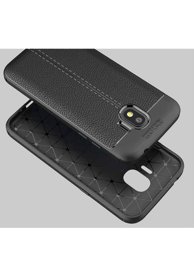 Samsung Uyumlu Galaxy J2 Pro 2018 Kılıf Zore Niss Silikon Kapak Siyah