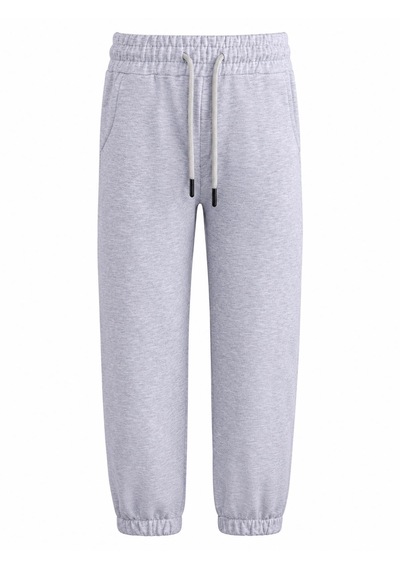Trender Basic Gri Kız Çocuk Eşofman Altı 8071