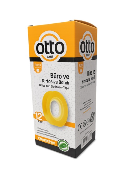 Otto Bant Büro Ve Kırtasiye Bandı 12 Adet