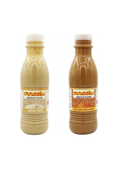 Kalaycıoğlu Bozkır Kavrulmuş Kepekli Tahin 470 G + Bozkır Beyaz Tahin 470 G