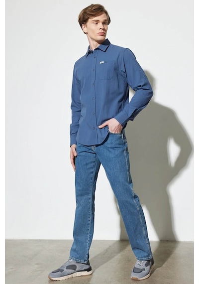 Wrangler Erkek Kot Pantolon W121HR36B 408 LACİVERT Lacivert