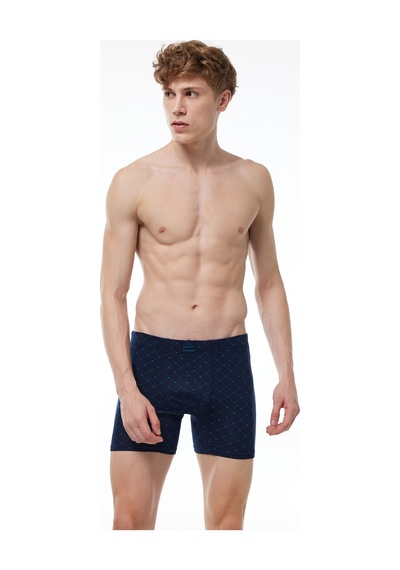 Malabadi Erkek Desenli 4 Lü Premium Collection Modal Uzun Boxer 4m250 Set-1