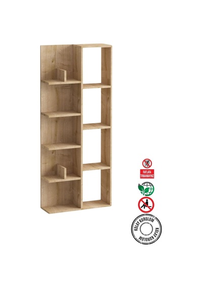 Decormet Lily Kitaplık Dec0050 Çok Renkli