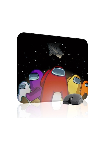 Among Us Kaymaz Dikişli Kauçuk Oyuncu Mousepad V4 - 48x40 Xl Gaming Mouse Pad Fare Altlığı