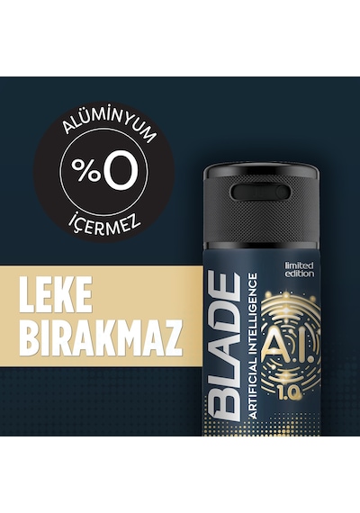 Blade Artificial Intelligence Erkek Sprey Deodorant 150 ML