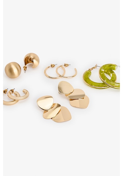 Penti Altın Rengi Loni 5li Küpe Gold