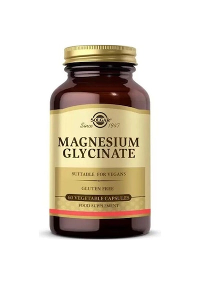 Solgar Magnesium Glycinate 60 Kapsül Aromasız