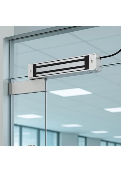 Ayrex 280 Kg Manyetik Kapı Kilidi, Elektromanyetik 12 V 420 Ma, L-z Aparat Dahil, Fail-safe Sistem, Led Göstergeli Ano