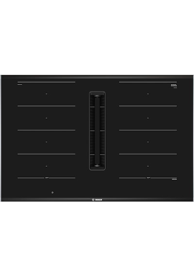 Bosch PXX875D67E Davlumbaz Entegreli İndüksiyonlu Ocak Siyah