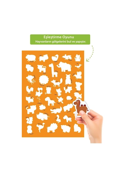 Tükenmeyen Jöle Sticker Hayvanlar