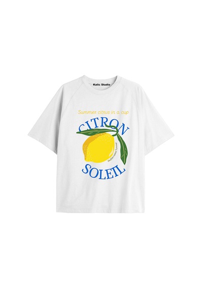 Kalic Studio Y2k Vintage Pickles Baskılı Beyaz T-shirt Kod 214 Beyaz-214