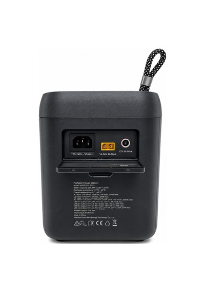 Marxlow 300w Pro 256wh Lifepo4 Taşınabilir Güç Istasyonu Eps Acil Güç Besleme - Wi-fi, Kablosuz Şarj, 65w Usb-c, 230v Ac Ozk001512