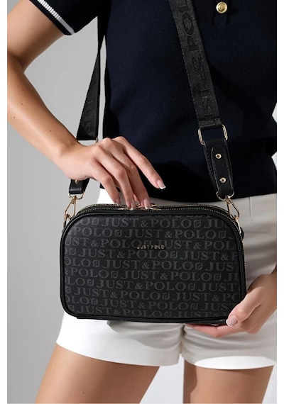 Just Polo Kadın Günlük Kullanıma Uygun Su Geçirmez Lüks Ve Şık Omuz Çantası Shoulder Bag Siyah