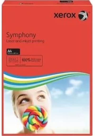 Xerox  3r93954 A4 Symphony Kırmızı 80gr