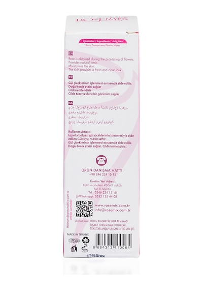 Rosemix - 851 - - Doğal Sprey Gülsuyu 150 Ml - 2 Adetlik - Matxzngz - Set Ürün