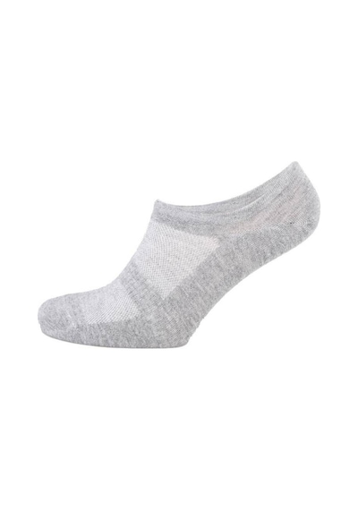 Roff Premium Seri Unisex Pamuklu Görünmez Rahat Sneaker Patik Çorap - 41-44 Grı