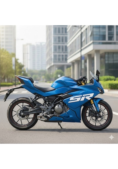 Cf Moto 250sr Parçalı Kaplama Folyo Sticker3