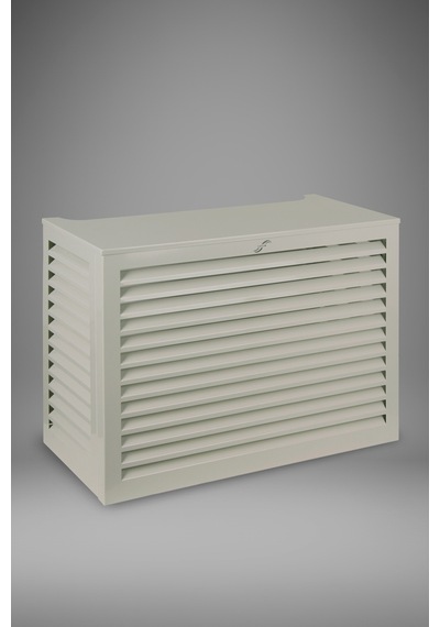 Klima Motoru/dış Ünite Gizleme/koruma Kafesi Xl 120x62x150 H Açısız Condor Gri