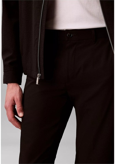 Calvin Klein Erkek Straight Fit Düz Paça Siyah Pantolon-16295