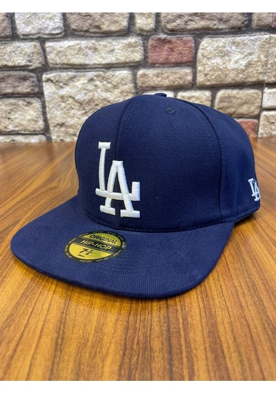La Lakers Lacivert Hiphop Snapback Rapper Basket Cap Şapka Lacivert