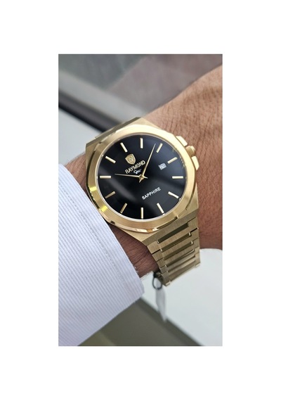 Rym-611505m Slım Erkek Kol Saati - Çelik Kasa Ve Kordon - 2 Yıl Garanti Gold-bk Çok Renkli