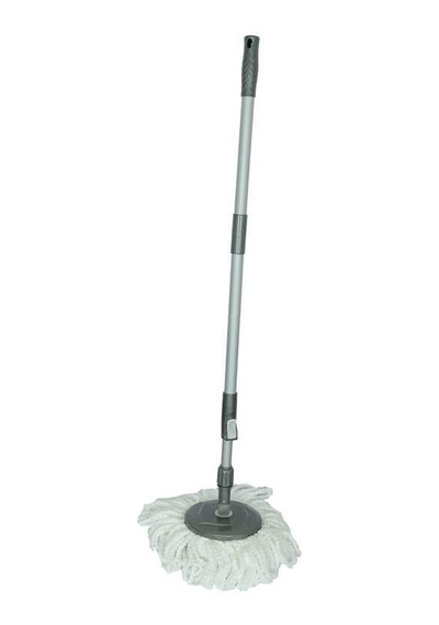 Spin Mop Temizlik Seti 360 Derece Döner Başlıklı Kova+mop+paspas+sap Karışık Renk Renkli