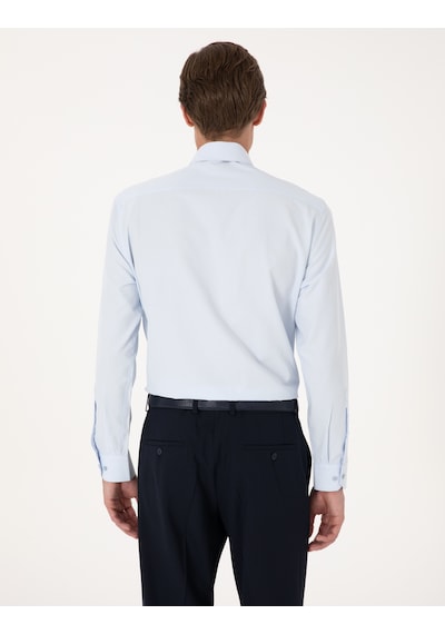 Pierre Cardin Erkek Açık Mavi Gömlek Basic 50316742-vr003 Açik Mavi