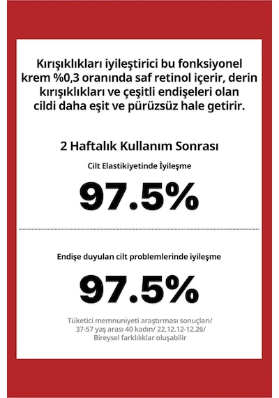 %03 Retinol İçeren   Ve Yenileyici Retinol Krem 20ml