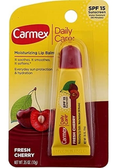 Carmex Fresh Cherry Moisturizing Lip Balm SPF15 10 G