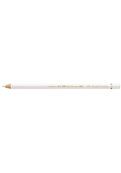 Faber-castell Renkli Kalem Polychromos, Renk Numarası 101, Beyaz 124-Pembe