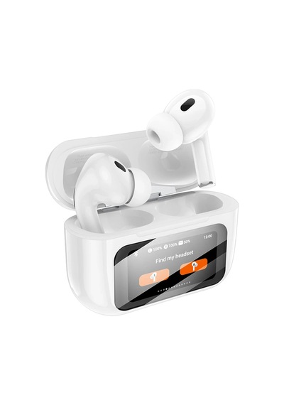 Hoco. EW72 Bt 5.4 Dijital Dokunmatik Ekranlı Airpods Bluetooth Kulaklık