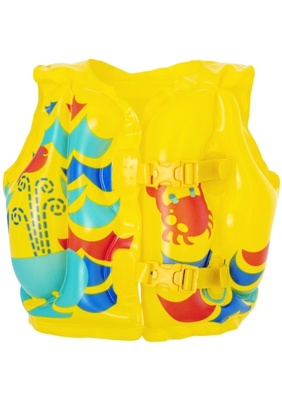 Telvesse 3-6 Yaş Çocuk Yüzme Yeleği Şişme Yüzücü Havuz Yelek Can Yeleği Sarı 41x30 Cm Sarı