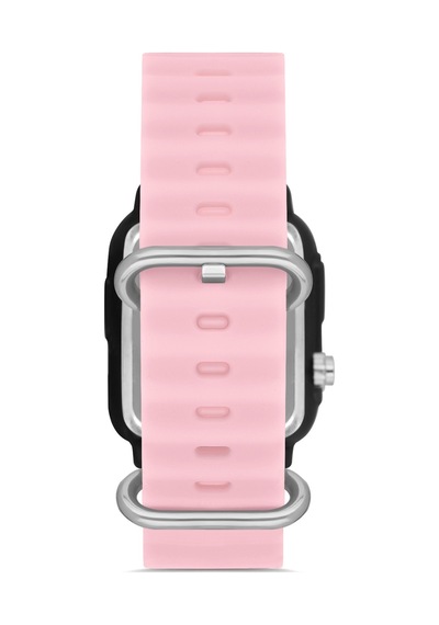 Aqua Di Polo Unisex Pembe Silikon Dijital Led Kol Saati Apwr033307