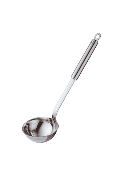 Kepçe, Yüksek Kaliteli Kepçe, Yuvarlak Saplı, 9 Cm, Paslanmaz Çelik 18/10, Bulaşık Makinesinde Yıkanabilir