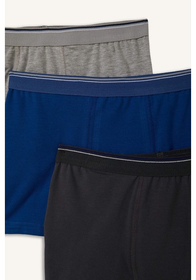 Defacto 3lü Boxer Set Erkek Çocuk E1579a826hsbe331 Mavi-be331