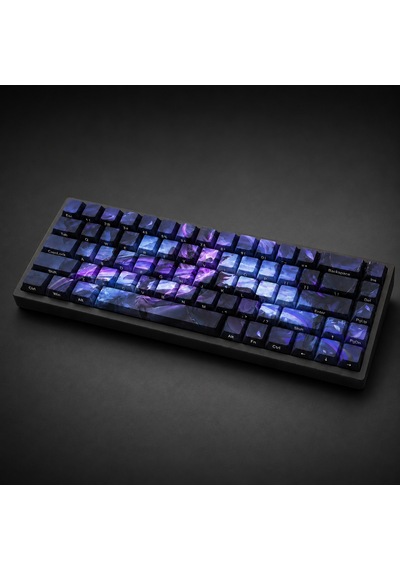 68 Tuşlu Spirit Blossom Akali Temalı Pbt Klavye Tuş Başlığı Seti Yan Baskılı, Boya Süblimasyonlu, Cherry Profil