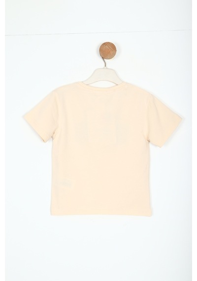 Xo Kids Erkek Çocuk Tişort 9ay - 4 Yaş 48628 Krem - Yeşil
