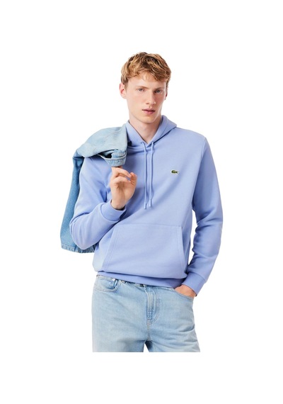 Lacoste Men's Hooded Golf Sweat Kapüşonlu Pamuklu Erkek Sweatshirt Lila