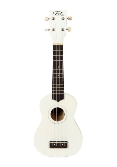 Puka Uk-21-wht Soprano Ukulele Beyaz Kılıflı Uk21