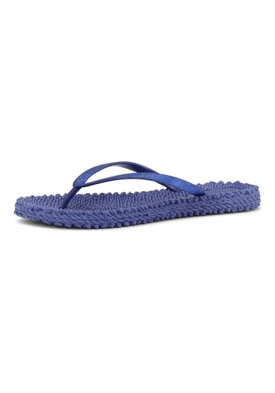 Blue Web Cheerful01 - Lacivert Simli Parmak Arası Terlik-14277