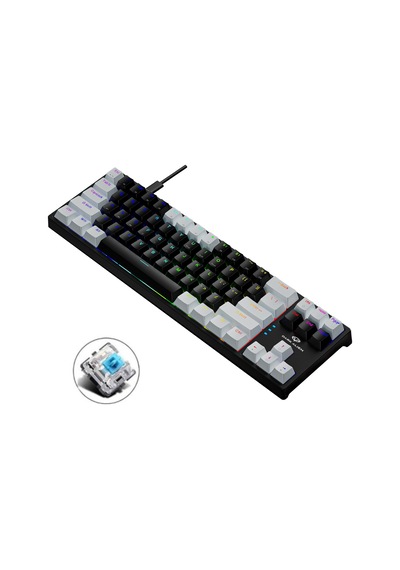 Valkyrie K710 Blue Switch Dark Alien 71 Tuş RGB Gaming Klavye